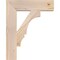 Ekena Millwork Balboa Block Smooth Bracket, Douglas Fir, 3 1/2"W x 16"D x 20"H BKT04X16X20BOA05SDF - alternate 2